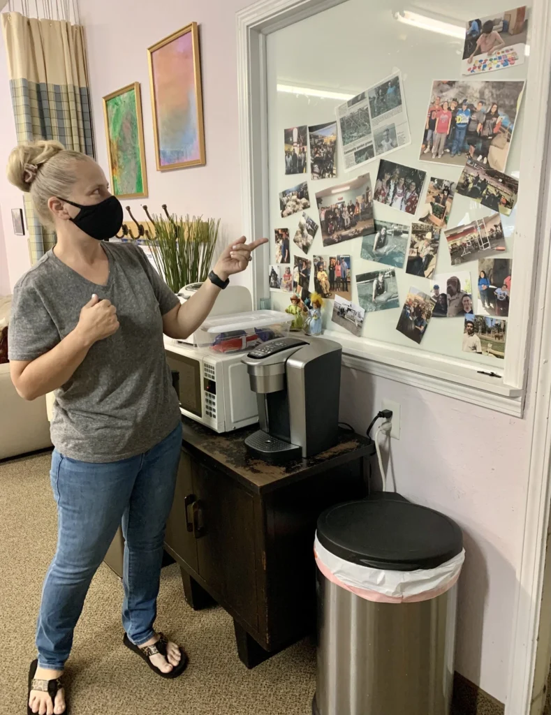 Kim Garcia talks about the programs in Coalinga.